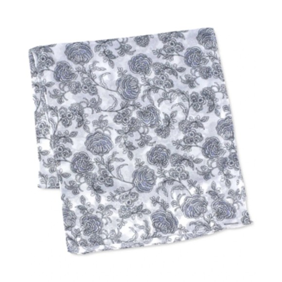 Echo 23 NWT Valencia Bi Color Floral Wrap Quick Dry Wrinkle Resist White OS New - Picture 1 of 9